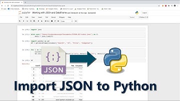 How to Import JSON Data into Python with Jupyter Notebook