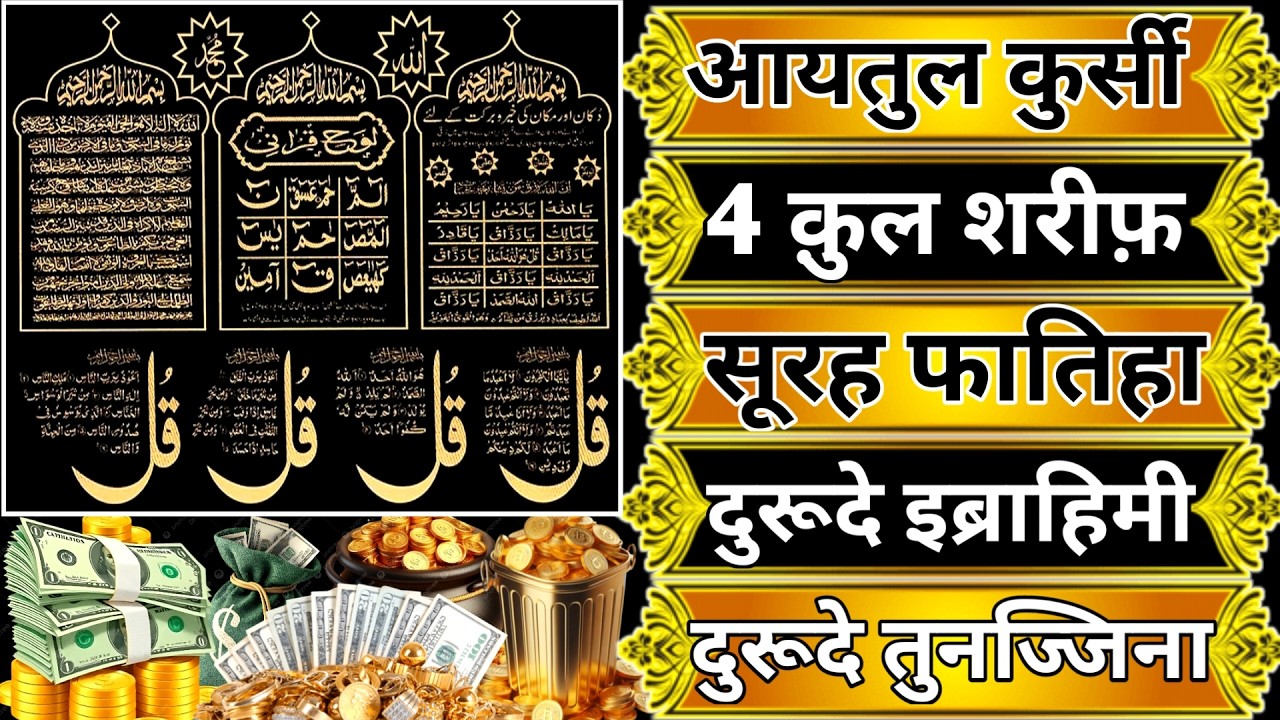 Morning Wazifa After FAJAR Prayers | 4 Qul | Ayatul Kursi | Surah Baqarah | Darood Tanjeena epi028
