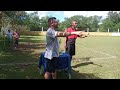 jogadores de bola recebendo a medalha 🏅🎖️ muita alegria 😂