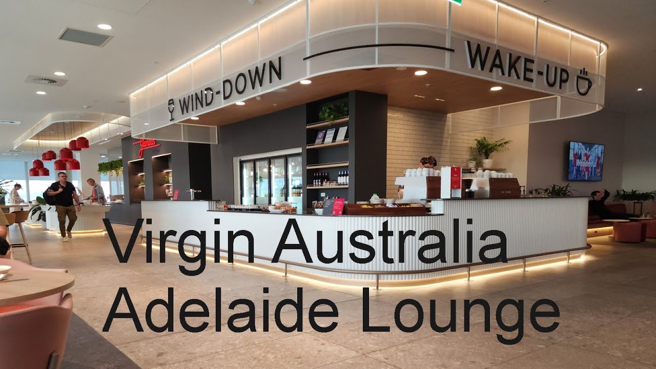 Virgin Australia Lounge Adelaide YouTube