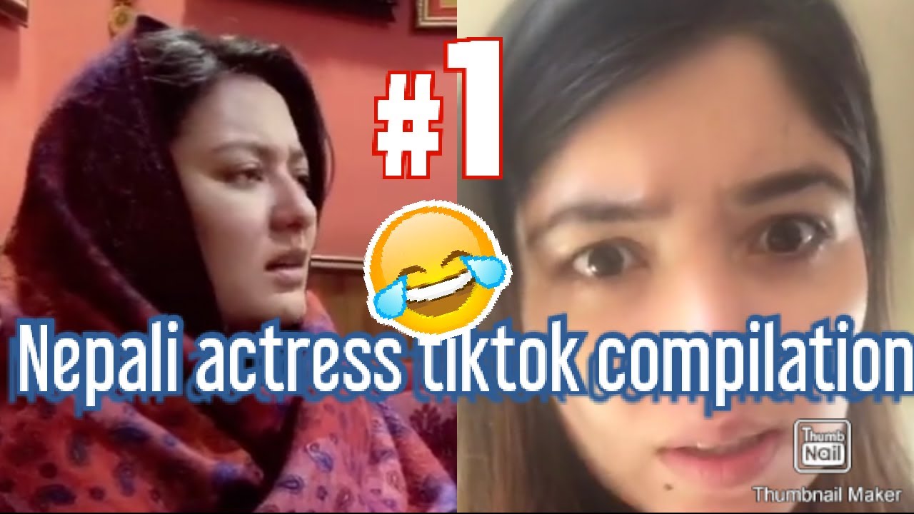 Nepali actress funny tiktok compilation 