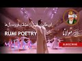 ای طای ران ق د س را عشق ت ف زوده بال ها مولانا Rumi Poetry 