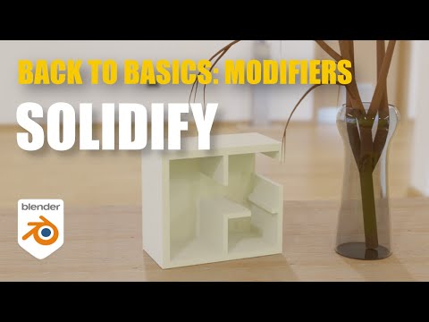 Back to Basics: The Solidify Modifier