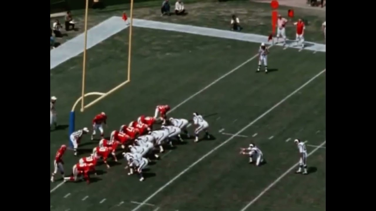 Jerry Rhome Field Goal Fake for a TD