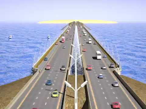 جسر رأس تنورة صفوى البحري