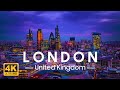 London 4k u relaxing piano music beautiful landscapes 4k  stress relief anxiety relief