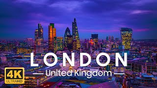 LONDON 4K Video UHD  Relaxing Piano Music, Beautiful Landscapes 4K | Stress Relief, Anxiety Relief