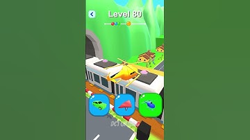 🔥Shape-shifting & Transform the Character⚡️Level 80 (2 x speed) | Android/iOS Gameplay #shorts