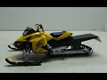 Rc snowmobile ski doo convertion long trackbrushless