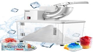 VEVOR Commercial Ice Crusher 661LBS H 350W Electric Snow Cone Machine with 4