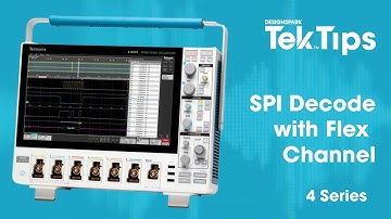 TekTips: SPI Decode with Flex Channel