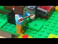 Lego Minecraft Skeleton kill test
