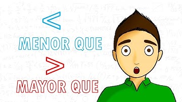 MENOR QUE Y MAYOR QUE Super facil   Para principiantes
