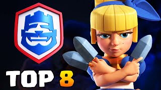 I *QUALIFIED* for $1,000,000 Clash Royale League (Top 8)
