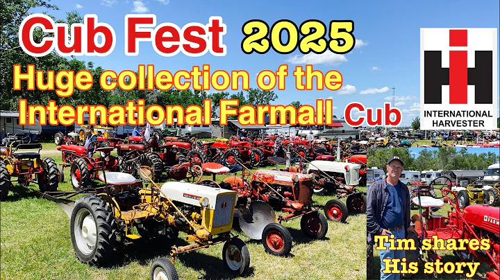 Cub Fest 2025 Huge Collection of the International Harvester Farmall Cub