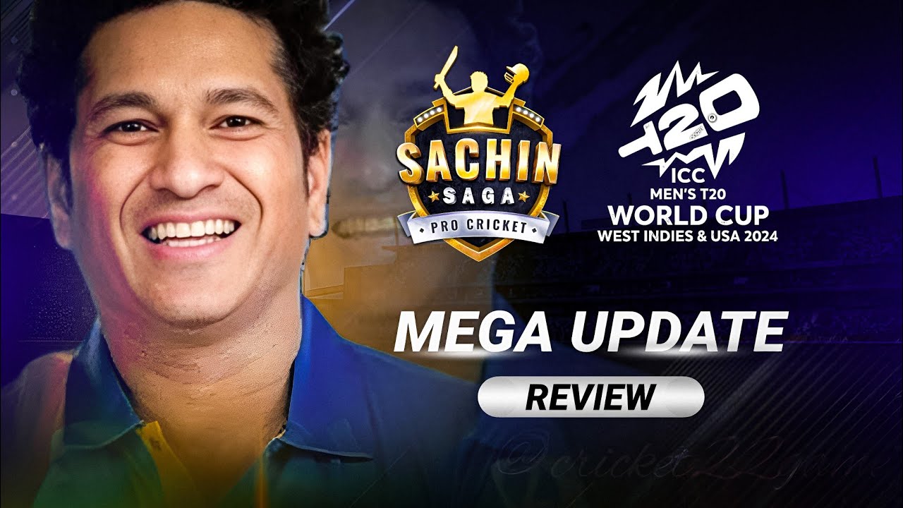 Sachin Saga Pro Cricket Mega Update Launched Full Review | Technical Gaming Studios