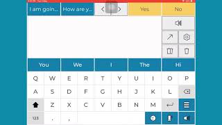 Speak options in Predictable