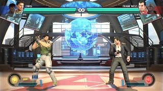 Chris & Ryu vs Frank West & Dante (Hardest AI) - Marvel vs Capcom: Infinite