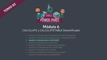 Introducción a CALCULATE - Master en DAX y Power Pivot (Curso Premium)