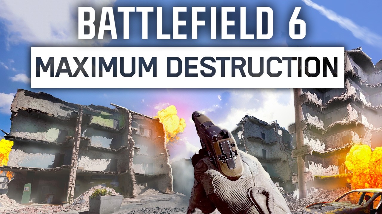 Полностью разрушающие карты — Развенчание мифов о Battlefield 6
