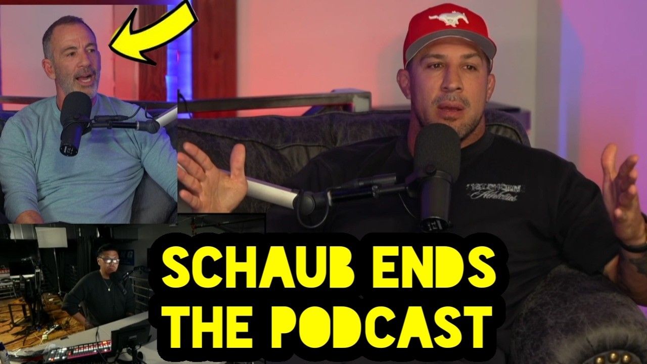 Brendan Schaub And Chin HEATED ARGUMENT Over Continuing The Podcast With Bryan Callen!!!
