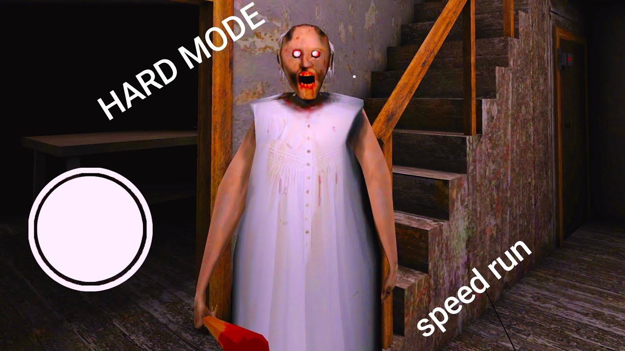 🛑HARD MODE GRANNY ESCAPE SPEED RUN 