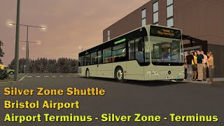 Omsi 2 Bristol Airport - Silver Zone Service (MB Citaro 0530E5)