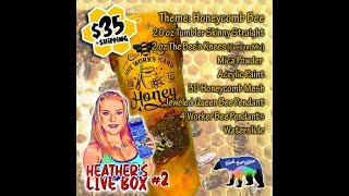 Heather's Live Box #2 - 3D Honey Bee Cup With Drip Part 1 of 2!