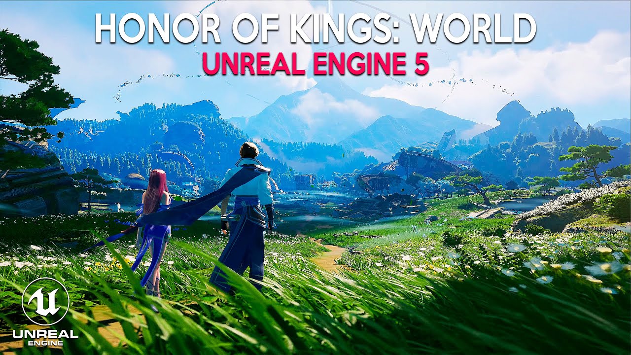 HONOR OF KINGS WORLD New Combat Gameplay  Open World RPG in Unreal Engine  5 4K 2023 