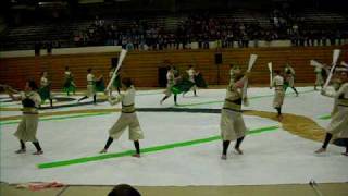 Arapahoe Winter Guard Competition March 13th, Lakewood High School.AVI
