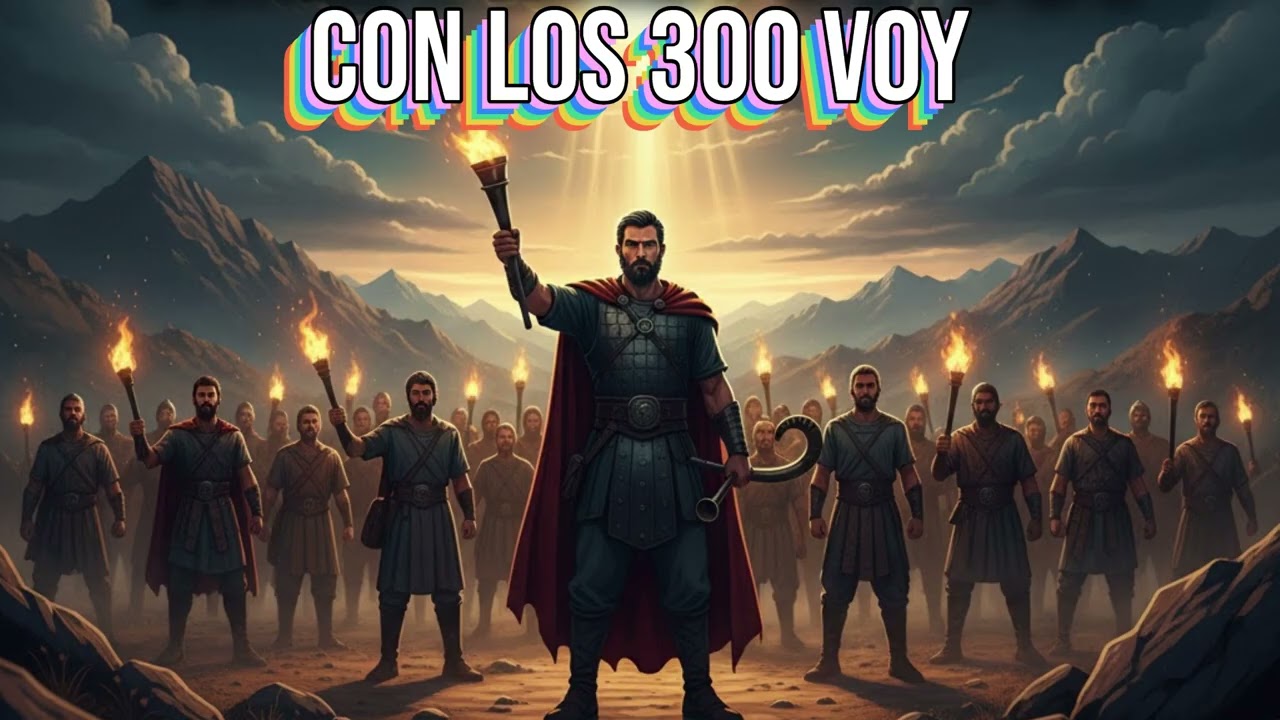 Con los Trescientos Voy | Canción Cristiana Inspirada en Gedeón (Jueces 7)