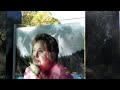 Памятник женщине с портретом в стекле на колумбарии