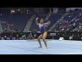 Trinity Wood  - Floor Exercise  - 2024 Core Hydration Classic  - Junior Women