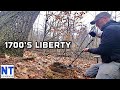 I found a nice old 1700s US coin today metal detecting this old place in NH