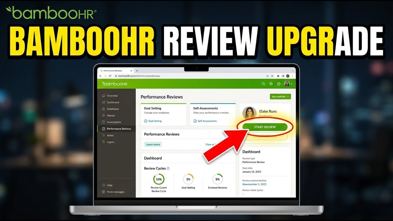 How to Upgrade Performance Reviews with BambooHR - Step By Step - YouTube
