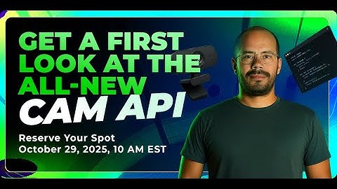 Webinar Replay: Monetize Smarter with our Multi-Platform Live Cams API