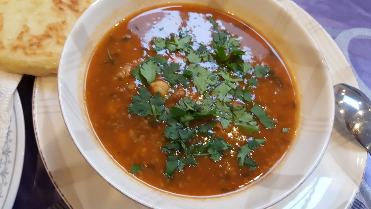 chorba frik spécial ramadan  شربة فريك لرمضان