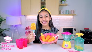 Bikin ICE CREAM POPSICLES | Bikin Makanan Pakai Mainan Part 2
