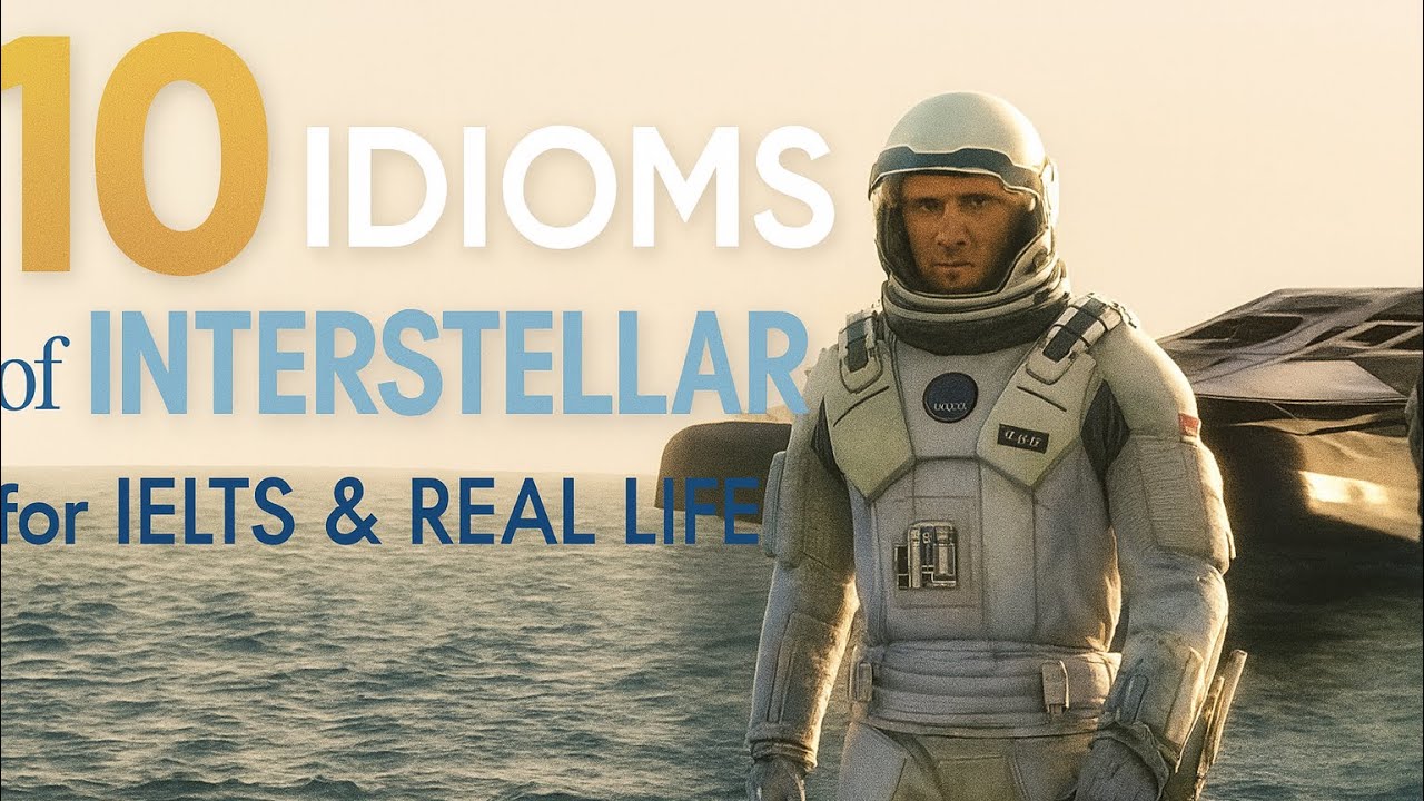 10 Must-Know English Idioms for IELTS | Learn with Movie Scenes | Interstellar