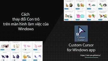 Hướng Dẫn Thay Đổi Con Trỏ Chuột Cực Đẹp Trên cửa sổ làm việc của Windows | Sơn Phạm
