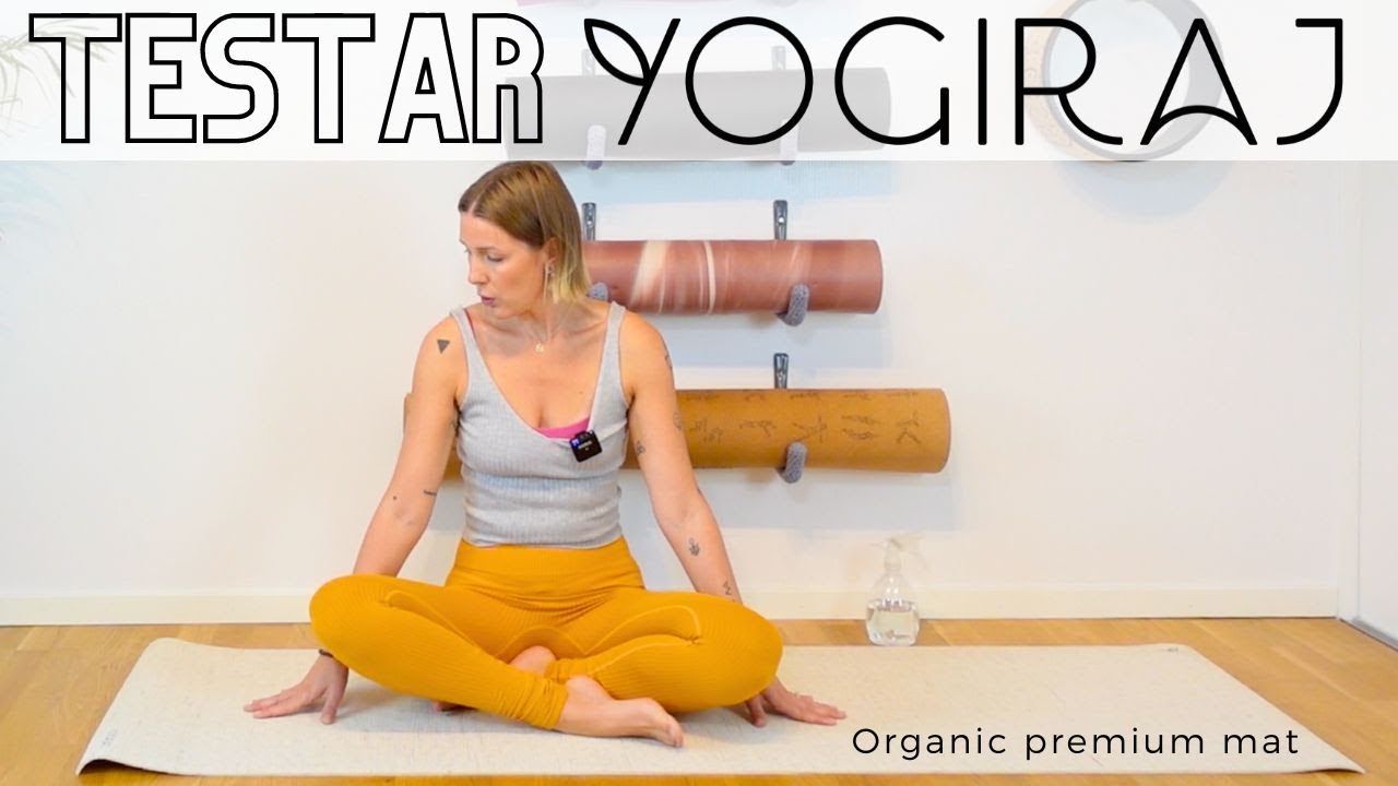Recension Yogiray organic premium mat - Test av yogamatta på svenska 