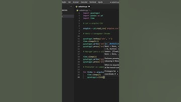 Automatizando tarefas com Python e Pyautogui