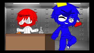 Blue Blew Up Reds Lavatory For Fun