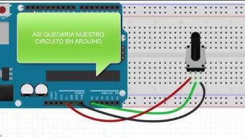 Potenciometro con Arduino y Visual Basic 6
