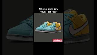 Nike SB Dunk Low “Muni Fast Pass” #NikeSBDunkLow #Sneakers