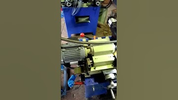 Precision single head chamfering machine vibrating plate