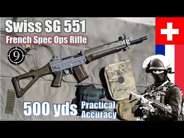 SG 551 to 500yds: Practical Accuracy [French Special Forces Rifle