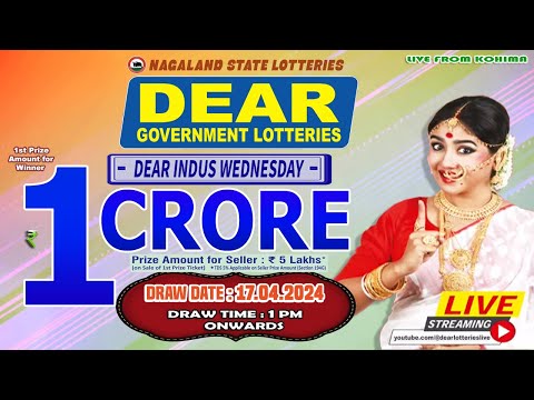 LOTTERY LIVE DEAR 1 PM 17.04.2024 NAGALAND STATE LOTTERY LIVE DEAR LOTTERY LIVE LOTTERY SAMBAD LIVE