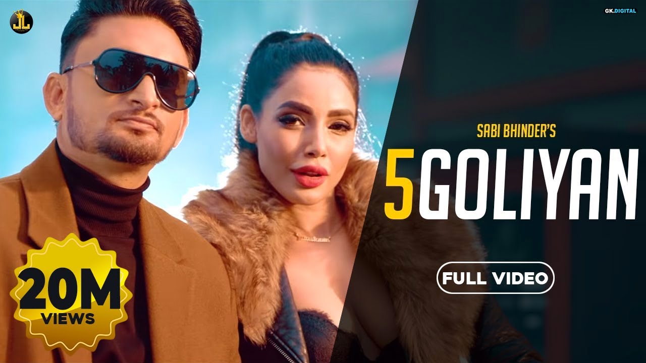 ⁣5 Goliyan (Full Video)  Sabi Bhinder | The Kidd | Latest Punjabi Songs 2020 | Jatt Life Studios