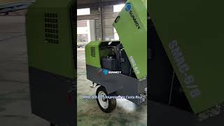 Sunmoy's SMAC air compressor has been shipped to Costa Rica to support drilling operations.
